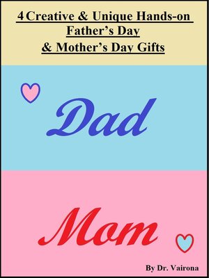 cover image of 4 Creative and Unique Hands-on Father's Day & Mother's Day Gifts